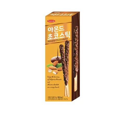 Sunyoung Almond Choco Sticks - Box (32 x 54 gr)