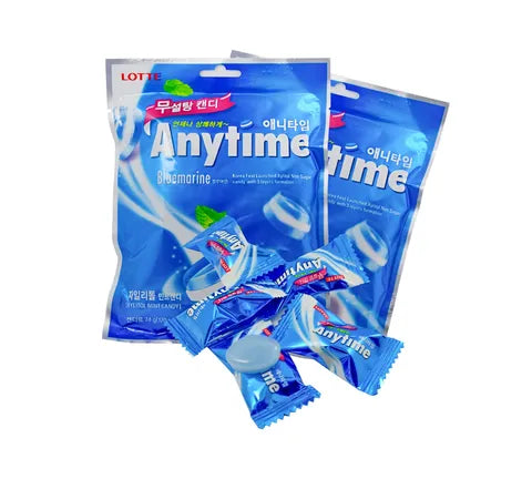 Lotte Anytime Bluemarine Mint Candy - Box (20 x 74 gr)