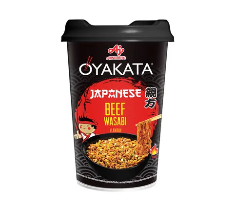 Oyakata Beef Wasabi Flavour Cup - Multi Pack (8 x 93 gr)