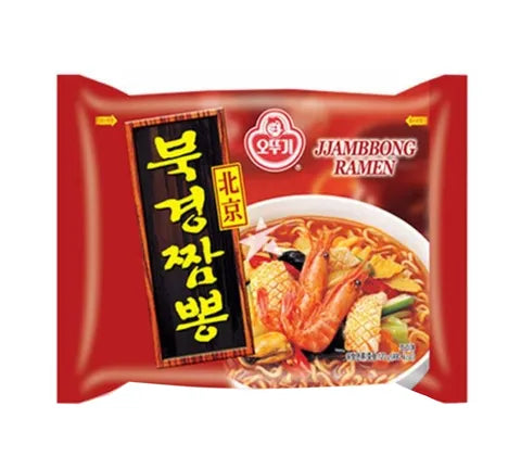 Ottogi Beijing Jjambbong - Champong Ramen - BBD 27-09-2023 - Box (40 x 120 gr)