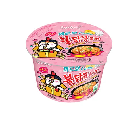 Samyang Buldak - Carbonara Flavour - Bowl - Box (16 x 105 gr)