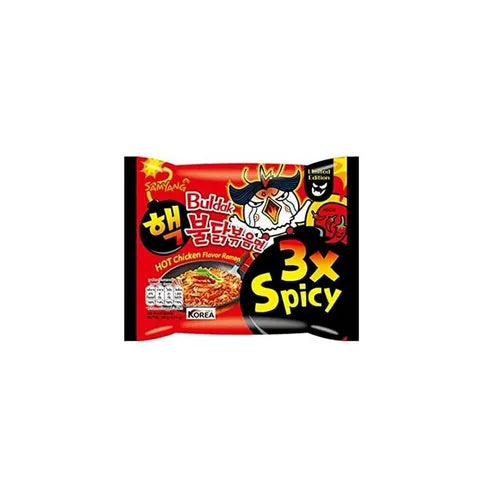 Samyang Buldak Ramen - 3x Extreme Spicy Hot Chicken Flavour Instant Noodles - Box (40 x 140 gr)