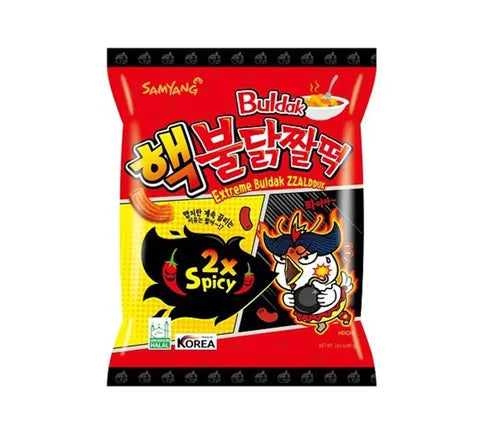 Samyang Buldak - Zzaldduk 2x Spicy Hot Chicken Flavour - Chips - Box (24 x 80 gr)