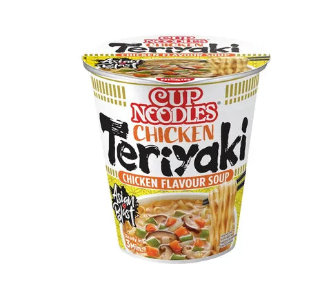 Nissin Chicken Teriyaki Instant Noodle Soup - Multi Pack (8 x 65 gr)