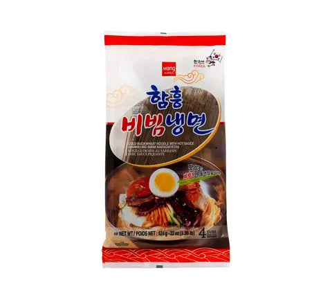 Wang Cold Buckwheat Noodles With Chilled Broth (Hamheung Bibim Naengmyeon) - Box (10 x 624 gr)