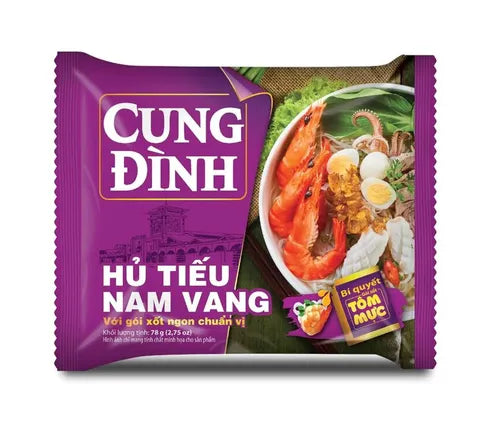 Cung Dinh Cung Dinh Vermicelli Soup Hu Tieu - Box (30 x 78 gr)