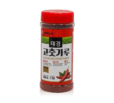 Nongshim Gochugaru Taekyung Red Pepper Powder (Coarse) THT2023-08-27 - Box (35 x 200 gr)