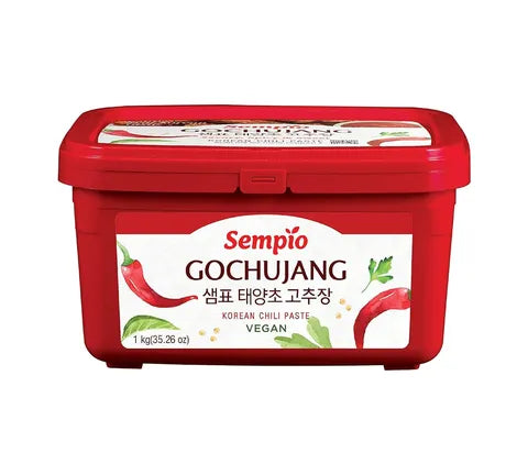 Sempio Gochujang - Korean Chili Pase - Vegan - Large - Box (12 x 1000 gr)