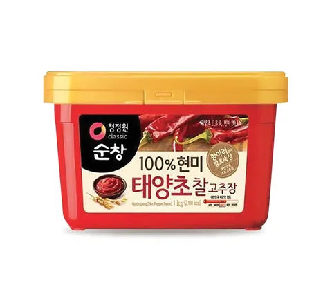 Chung Jung One Gochujang Korean Red Pepper Paste Big - Box (12 x 1000 gr)