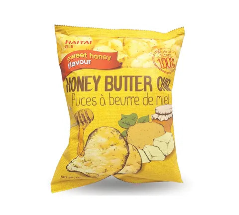 Haitai Honey Butter Chips - Box (20 x 60 gr)