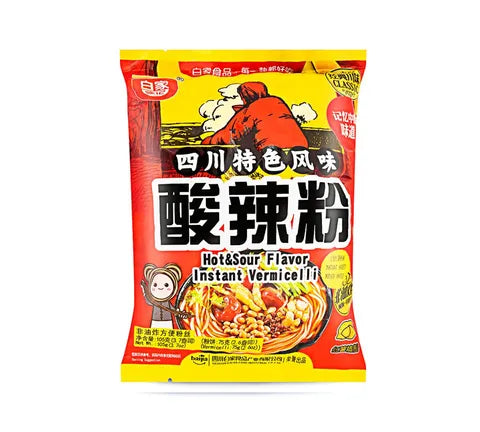 Baijia Hot & Sour Flavour - Box (20 x 105 gr)