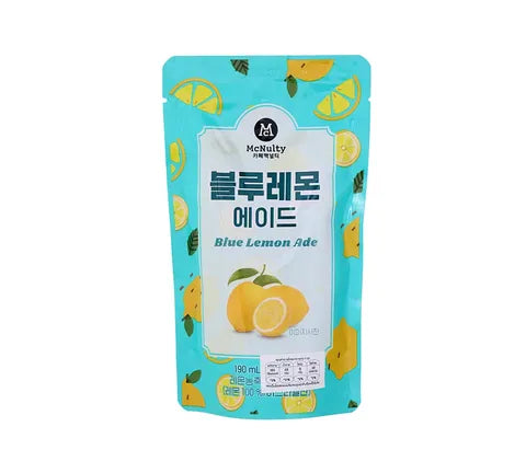 Café McNulty Ice Blue Lemon Ade Pouch Drink - Box (30 x 190 ml)