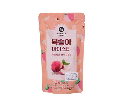 Café McNulty Ice Peach Ice Tea Pouch Drink - Box (30 x 190 ml)