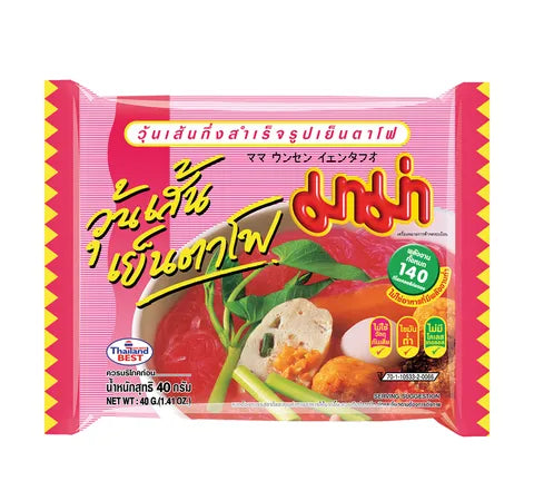 Mama Instant Bean Vermicelli Yentafo - Box (30 x 40 gr)