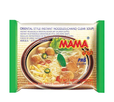 Mama Instant Chand Noodles Clear Soup - Box (30 x 55 gr)