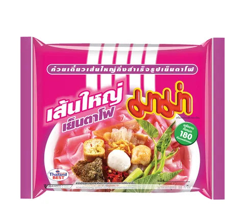 Mama Instant Flat Noodle Yentafo - Box (30 x 50 gr)