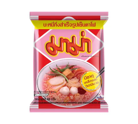 Mama Instant Noodles Yentafo Tofu  - Box (30 x 60 gr)