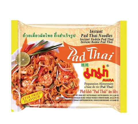 Mama Instant Rice Noodles Pad Thai Flavour - Box (30 x 70 gr)