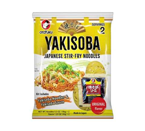 Otafuku Japanese Stir-Fry Yakisoba Noodles - Box (12 x 370 gr)