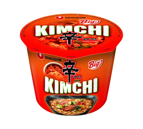 Nongshim Kimchi Flavour Bowl - Box (16 x 112 gr)