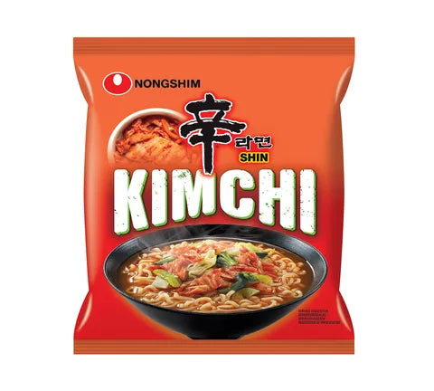 Nongshim Kimchi Flavour  Instant Noodle Soup - Box (20 x 120 gr)