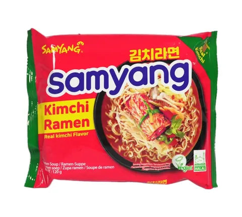 Samyang Kimchi Ramen with Real kimchi Flavour - Box (20 x 120 gr)