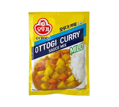 Ottogi Korean Curry Sauce (Mild) - Box (40 x 100 gr)