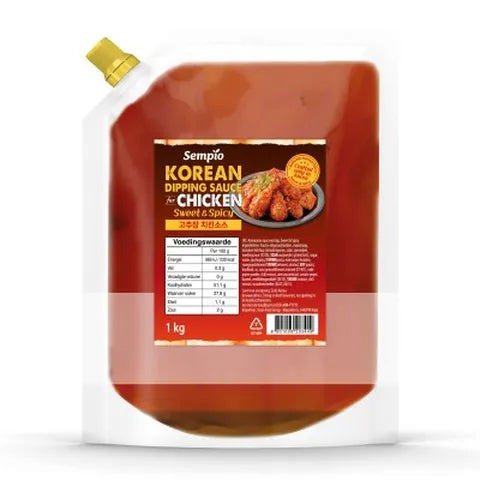 Sempio Korean Dipping Sauce for Chicken - Sweet & Spicy (1000 gr)