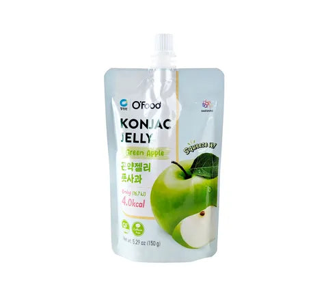 Chung Jung One Lightly Konjac Jelly Green Apple - Box (40 x 155 gr)