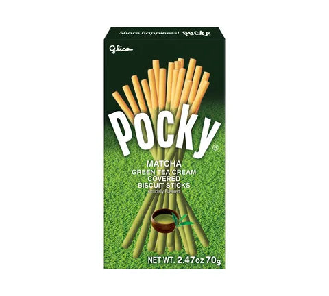 Pocky - Glico Matcha Green Tea Flavour - Box (120 x 39 gr)