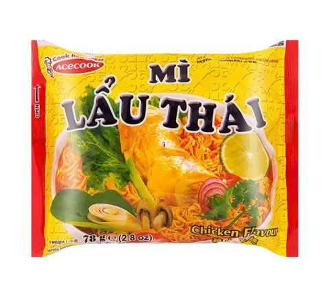 Acecook Mi Lau Thai Chicken - Box (30 x 78 gr)