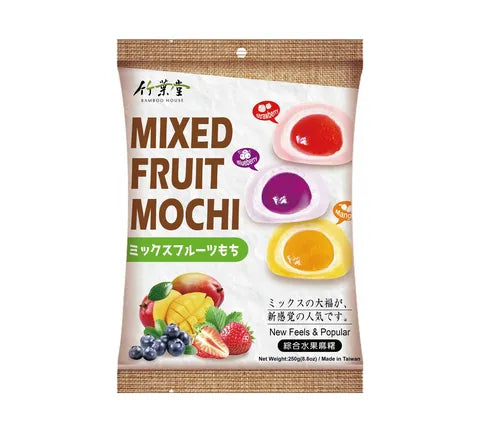 BamBoo House Mixed Fruit Mochi - Box (20 x 250 gr)