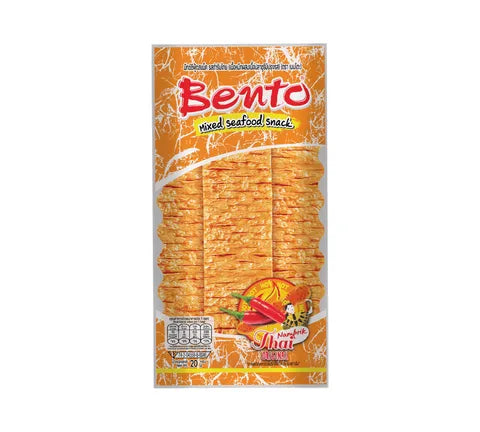 Bento Mixed Seafood Snack, Namprik Thai Original Flavour - Box (36 x 20 gr)