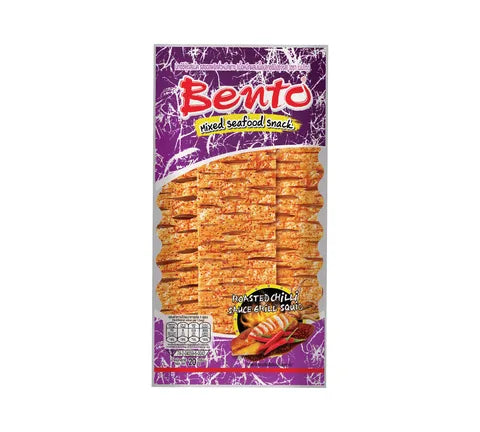 Bento Mixed Seafood Snack, Roasted Chilli Sauce, Grill Squid Flavour - Box (36 x 20 gr)