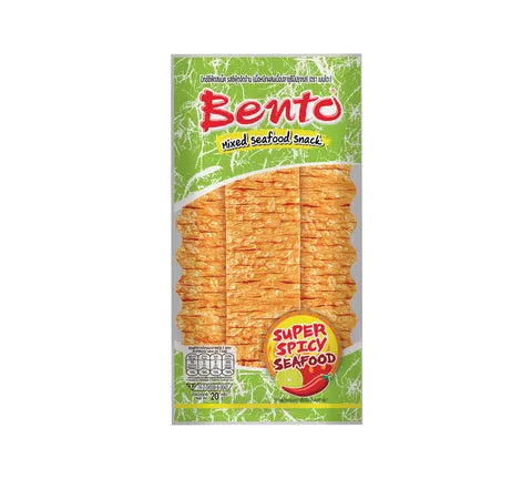 Bento Mixed Seafood Snack, Super Spicy Flavour - Box (36 x 20 gr)