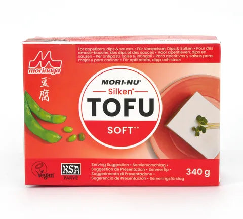 Morinaga Mori-Nu Tofu - Silken Tofu Soft Red - Box (12 x 340 gr)