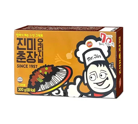 Jinmi Mr Jin Jajangmyeon Black bean paste (Chunjang) - Box (30 x 300 gr)