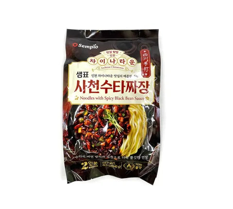 Sempio Noodle with Spicy Black Bean Sauce 2Pack - Box (10 x 640 gr)