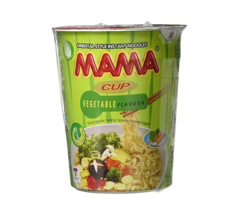 Mama Oriental Style Vegetable Flavour Cup - Box (16 x 70 gr)