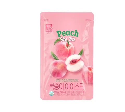 Nokchawon Peach Ice Tea - Multi Pack (10 x 170 ml)