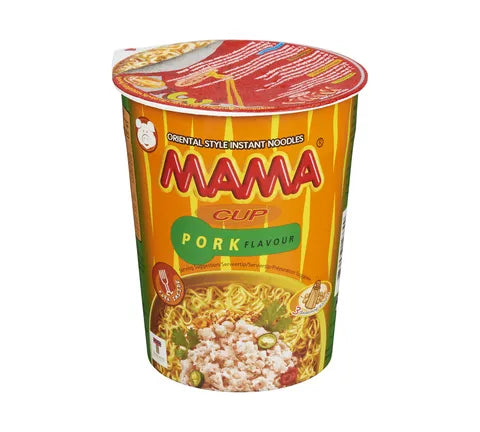 Mama Pork Flavour Cup - Box (16 x 70 gr)