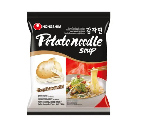 Nongshim Potato  Instant Noodle Soup - Box (20 x 117 gr)