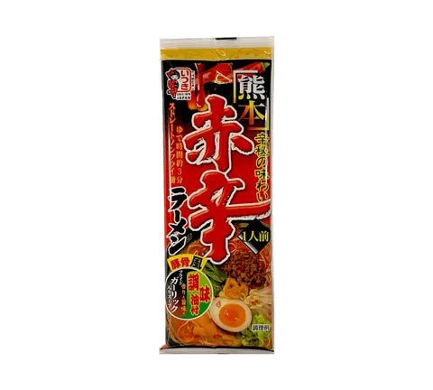 Itsuki Ramen Afo Kumamoto Akakara Bar Noodle - Box (20 x 103 gr)