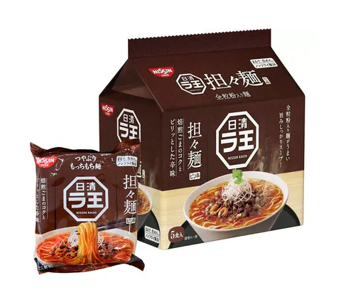 Nissin Raoh Tan Tan Flavour - Multi Pack (5 x 95 gr)