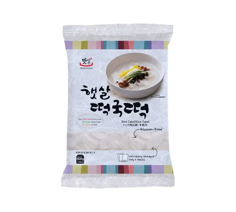 Young Poong Rice Cake Slices (Tteok Guk) - Box (12 x 600 gr)