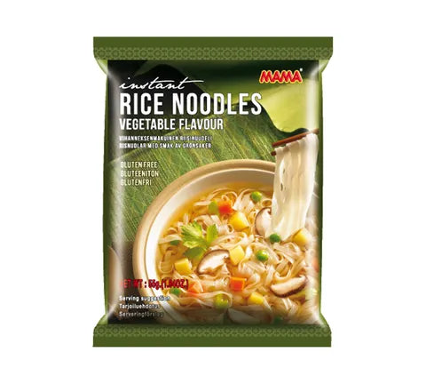 Mama Rice Noodles Vegetable Flavour - Box (24 x 55 gr)