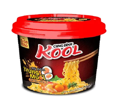 Cung Dinh Kool Salted Egg Flavour Bowl - Multi Pack (12 x 92 gr)