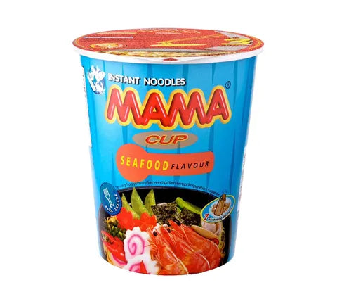 Mama Seafood Flavour Cup - Box (32 x 70 gr)