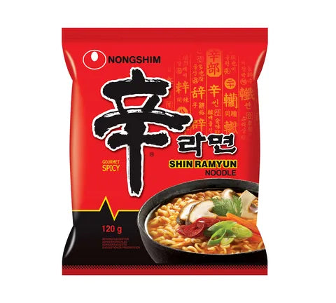 Nongshim Shin Ramyun Instant Noodle Soup - Box (20 x 120 gr)