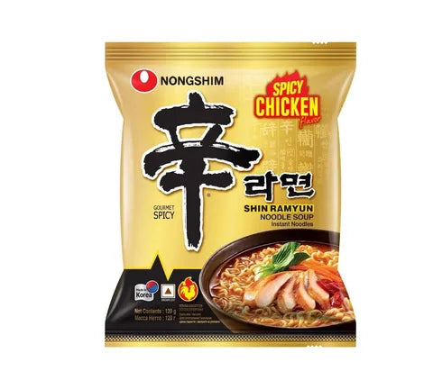 Nongshim Shin Ramyun Instant Noodle Spicy Chicken Flavour - Box (20 x 120 gr)